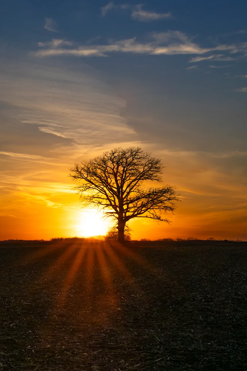 Sunset Solitude — A quiet sunset in Kenosha